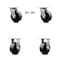 Service Caster 5 Inch Glass Filled Nylon Caster Set with Roller Bearings 2 Swivel Lock 2 Rigid SCC-30CS520-GFNR-BSL-2-R-2 - alternate 1